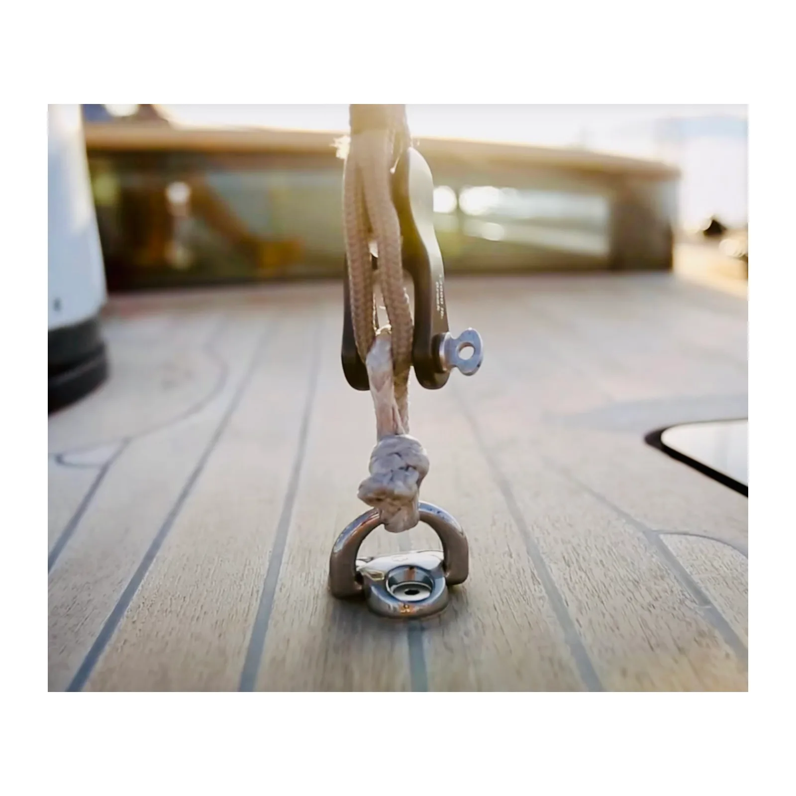 H5 Fixed Thimble Halyard Shackle
