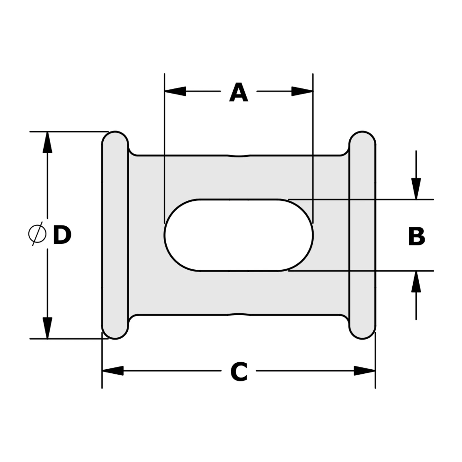 S8 Spool Shackle